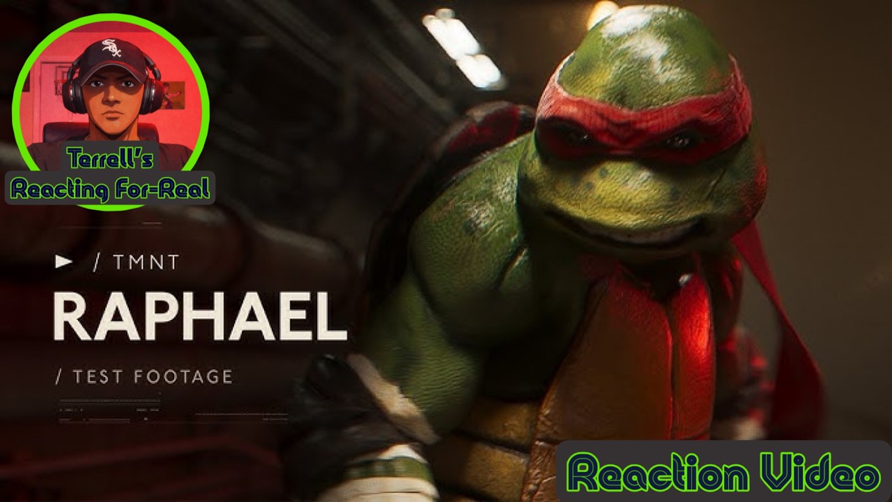 TMNT : RAPHAEL : TEST FOOTAGE (Reaction Video)