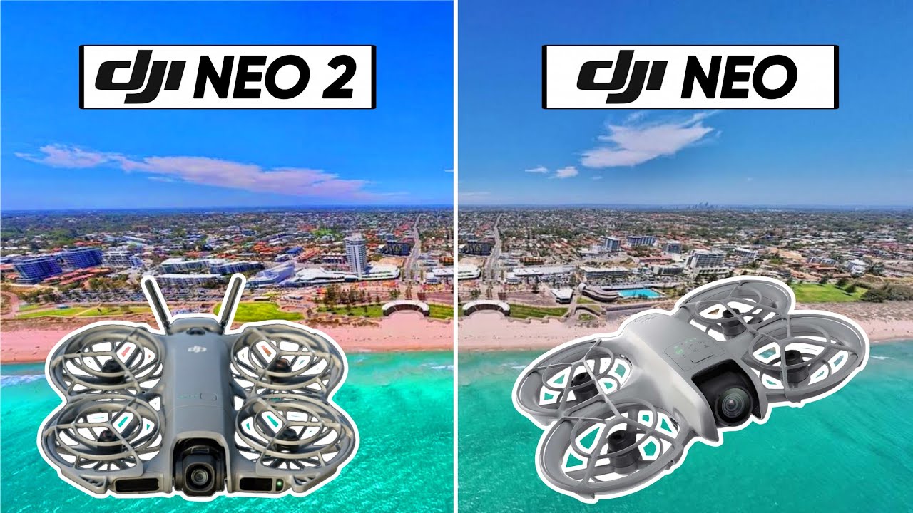 Сравнение тестов камер DJI Neo 2 и DJI Neo