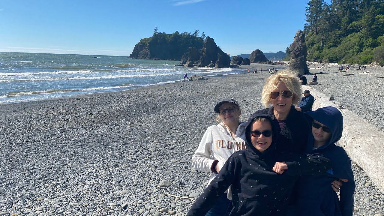 Ruby Beach Walk from Parking Lot to Beach | Ruby Beach Olympic National Park Washington State