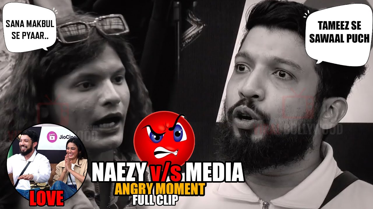 Naezy Ko Kyu Aaya Journalist Pe GUSSA | Full Clip Unedited | Naezy Break Silence on LOVE with Sana M