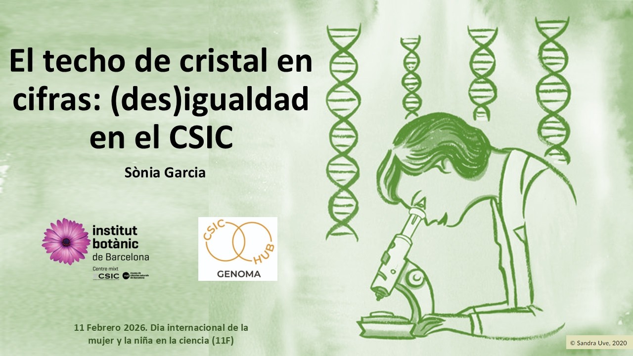 Sònia García: Conferencia sobre (des)igualdad en el CSIC en el 11F
