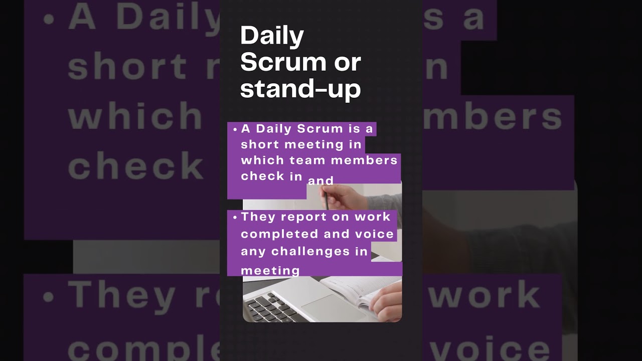 What are Scrum events? #ProjectManagement #ScrumMaster ##PMTutorial #ScrumBasics #AgileMindset