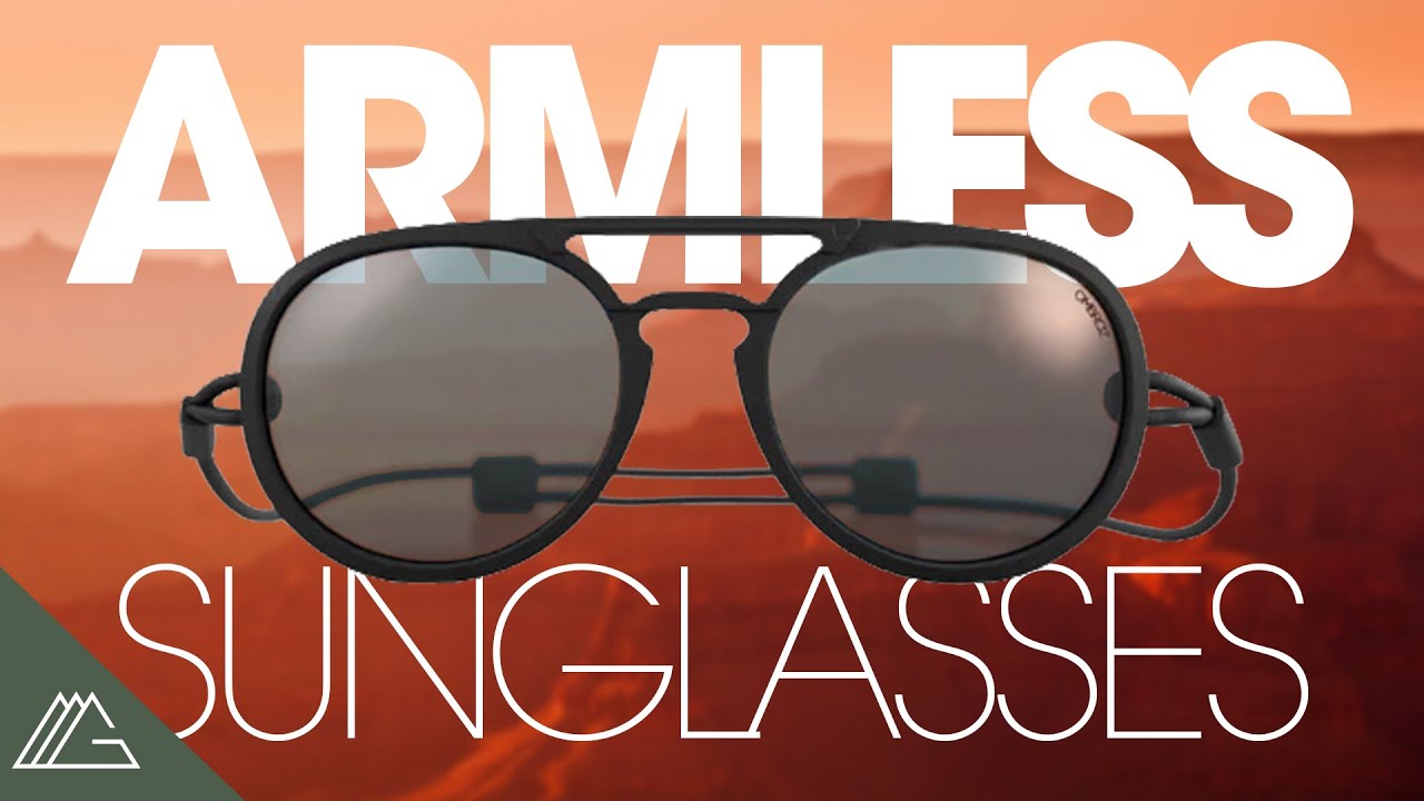 Dolomite Armless Sunglasses by Ombraz Sunglasses: They won't fall off your face!