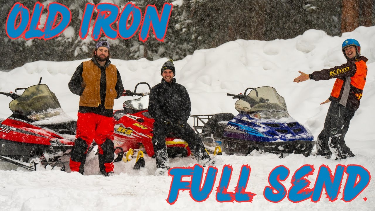 Cheap Snowmobiles in the BACKCOUNTRY | Gone Wrong