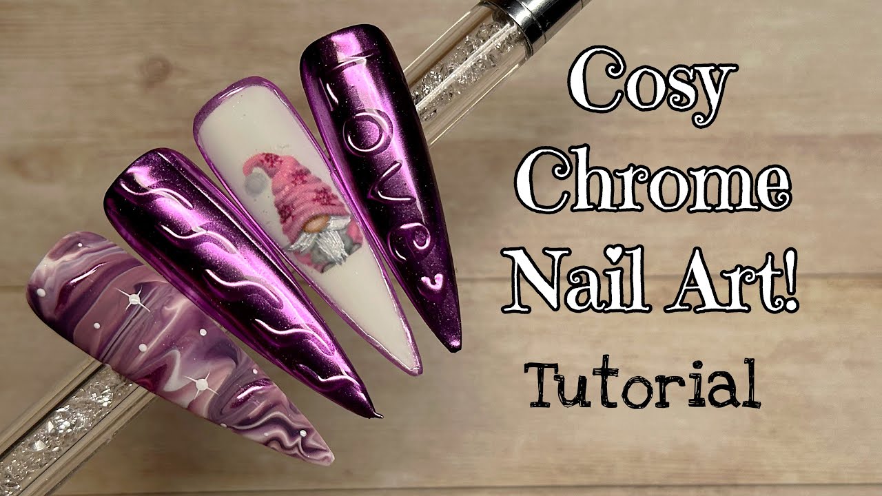 Cosy Chrome Nail Art | Nail Sugar | Madam Glam