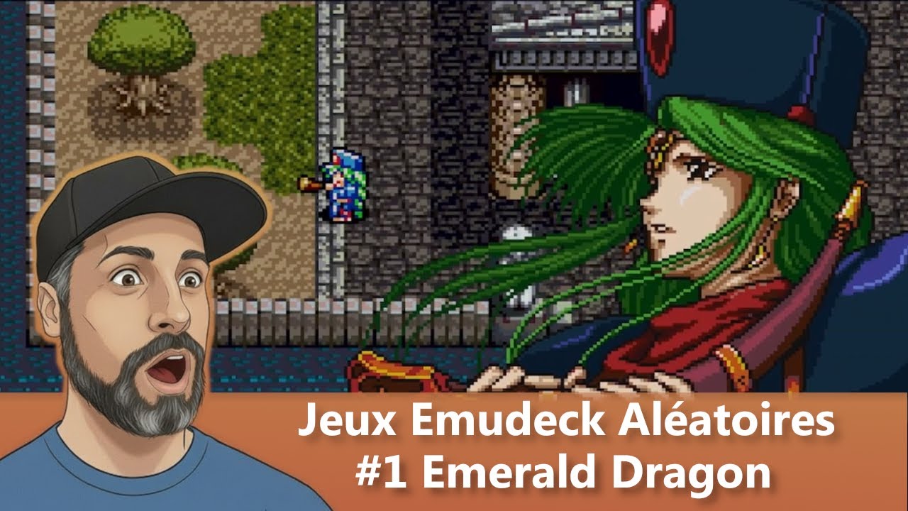 Jeux EmuDeck aléatoires #1 – EMERALD DRAGON, JRPG SNES jamais sorti du Japon