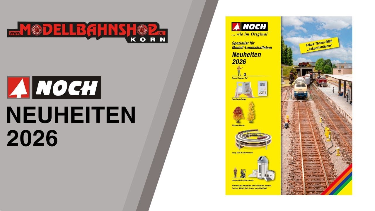NOCH | Neuheiten Katalog 2026 | Spur | H0 | TT | N