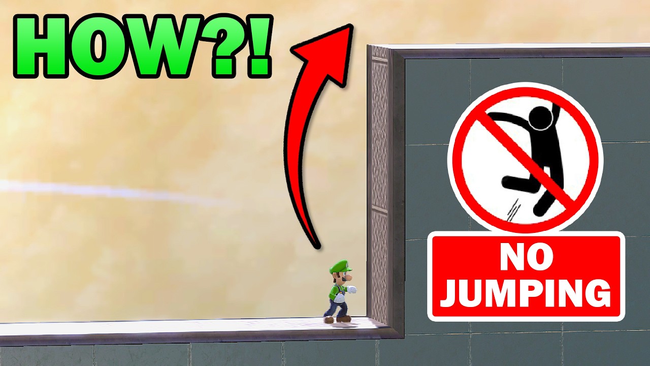 This Puzzle Course for Luigi had a SURPRISING Solution!