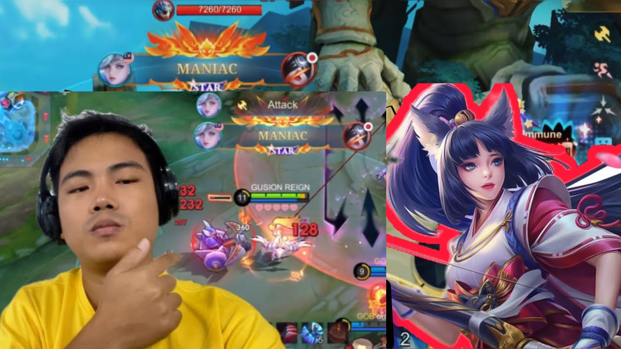 Miya ကိုင်ပြလိုက်ပြီနော်😉23kill maniac2 💀best miya player in the world 