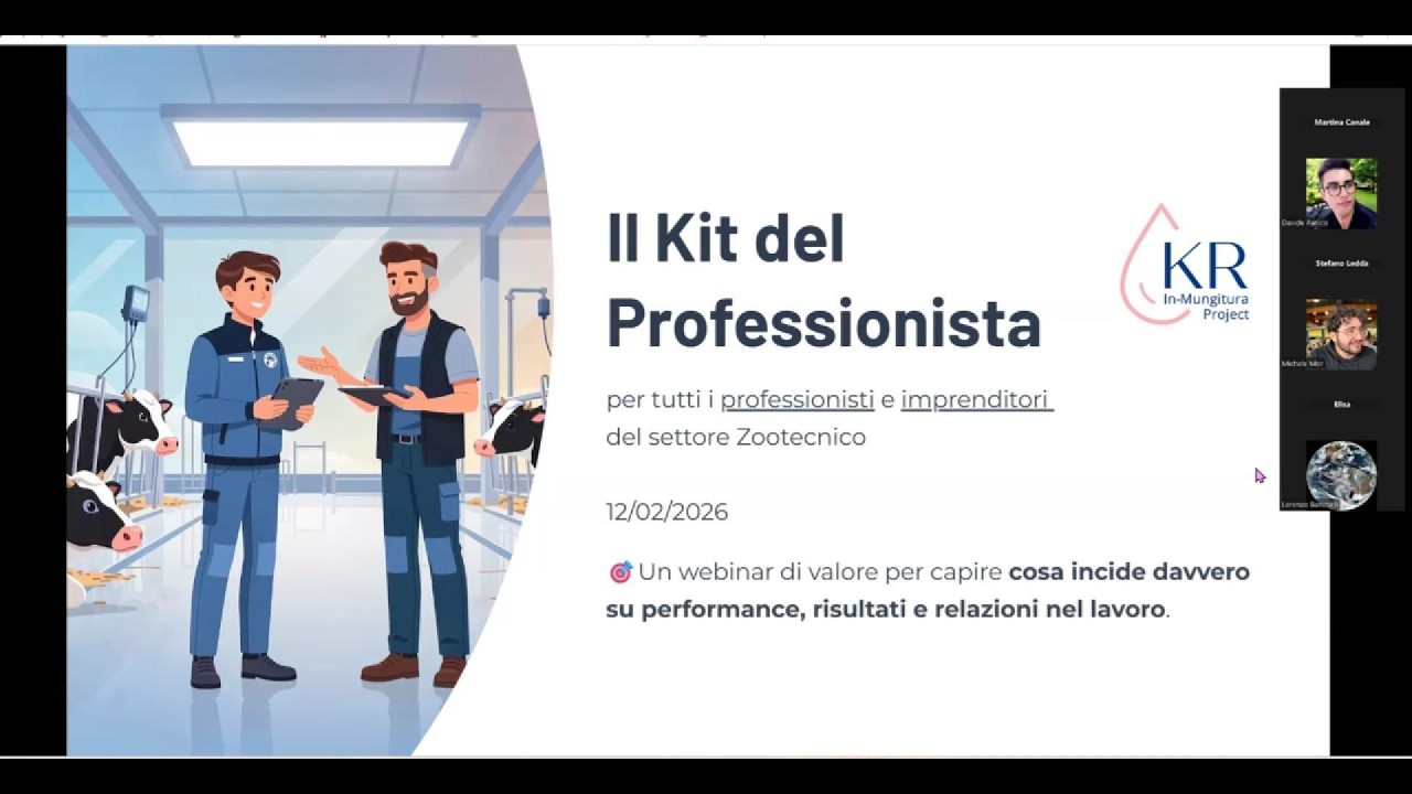 Il kit del Professionista. Webinar per capire cosa incide nel lavoro e nelle relazioni lavorative.