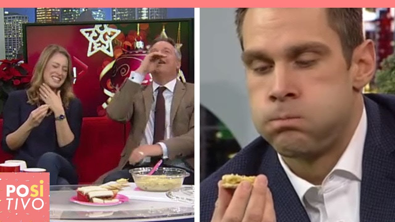 Il presentatore della televisione che quasi vomitava durante una trasmissione | Positivo
