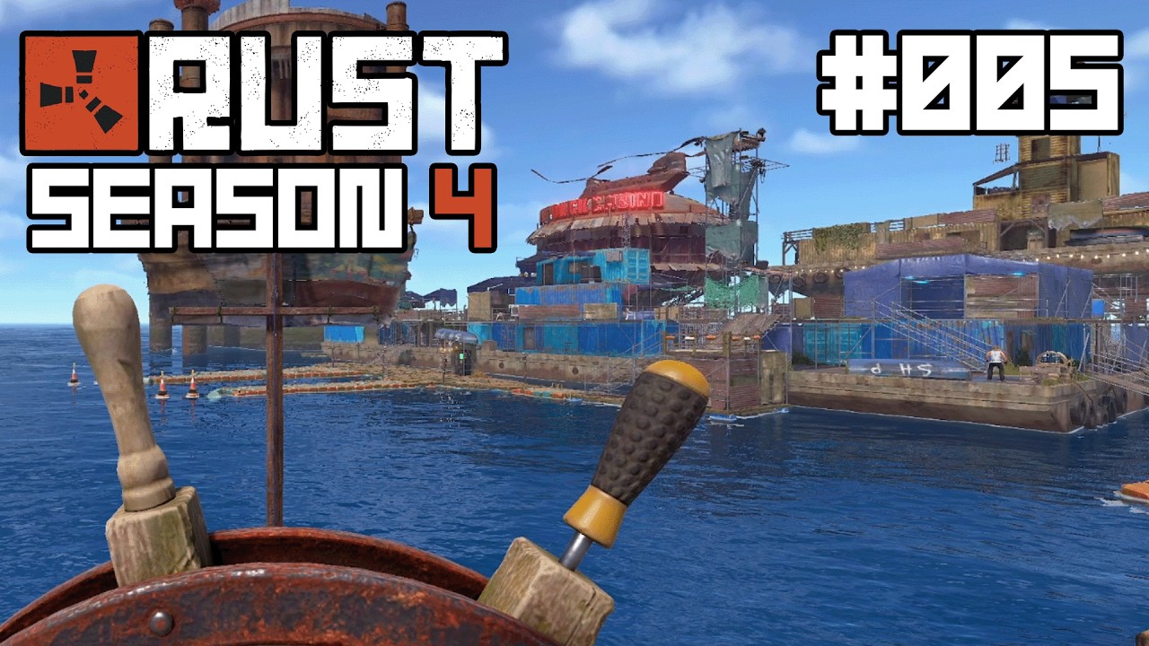 Wie in WATERWORLD: Die Floating City in der DEEP SEA ⚓ RUST Season 4 #005