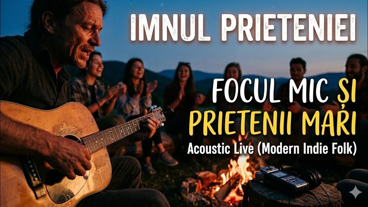 Focul Mic Și Prietenii Mari - Cântecul care te face să te simți viu | Acoustic Singalong