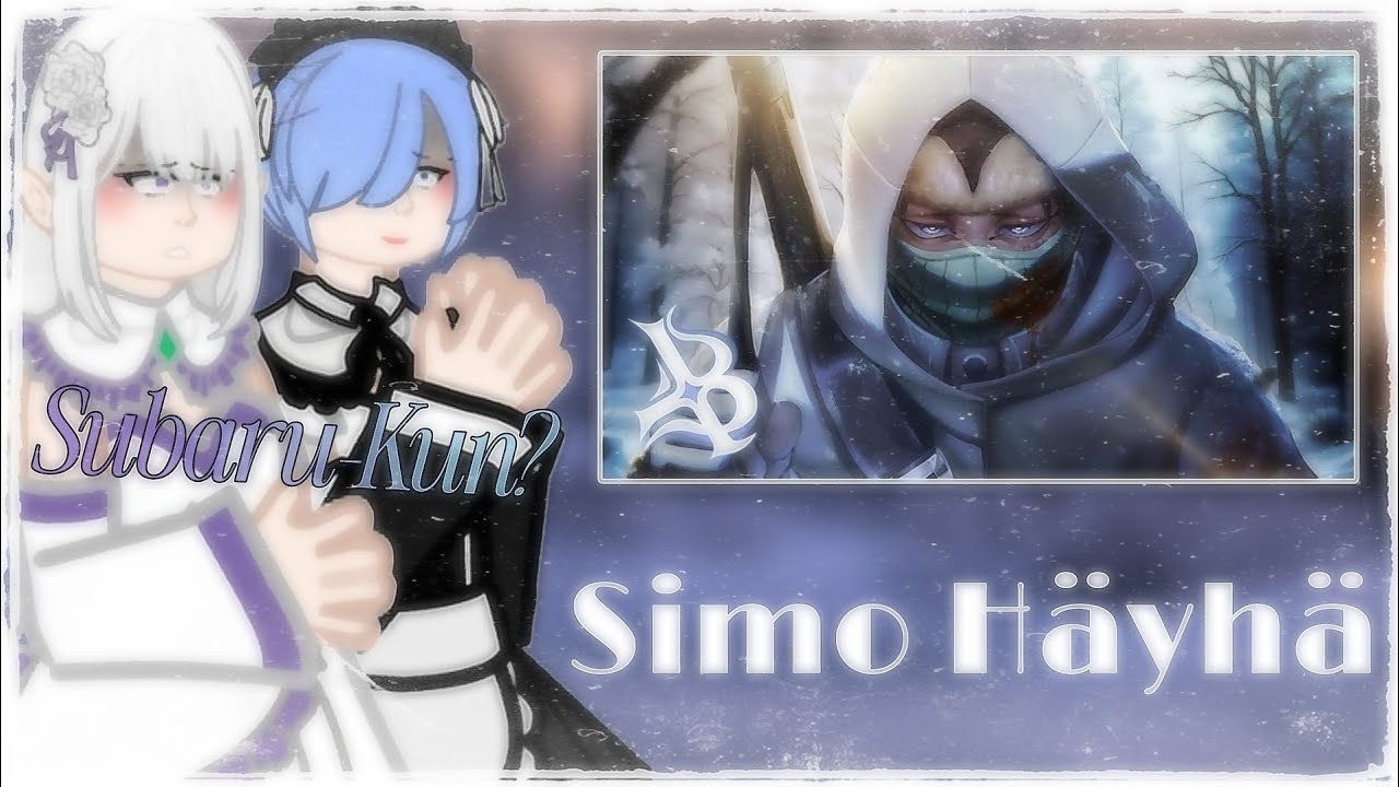 Re:Zero react to Frio (Simo Häyhä) - Blxck | AS
