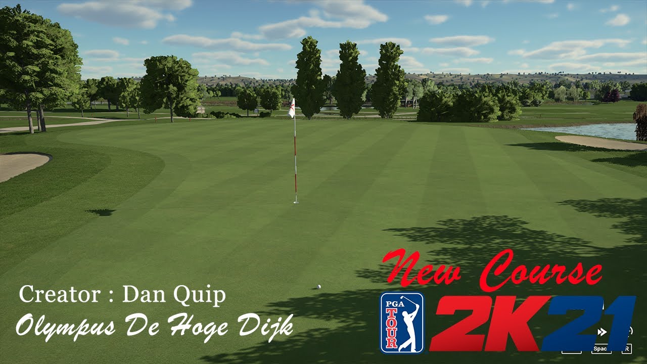 PGA Tour 2k21 | New Course | Olympus De Hoge Dijk | Creator DanQuip