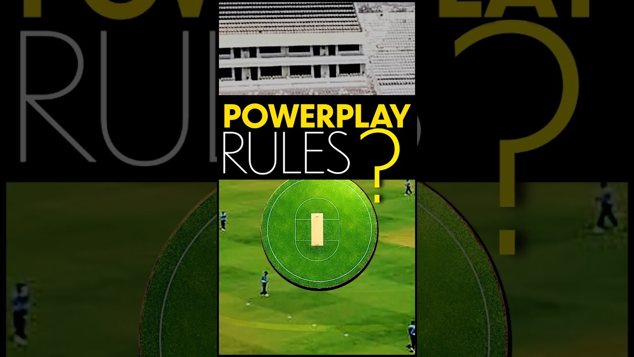 What is POWERPLAY in Cricket? Fielding Restrictions Rules