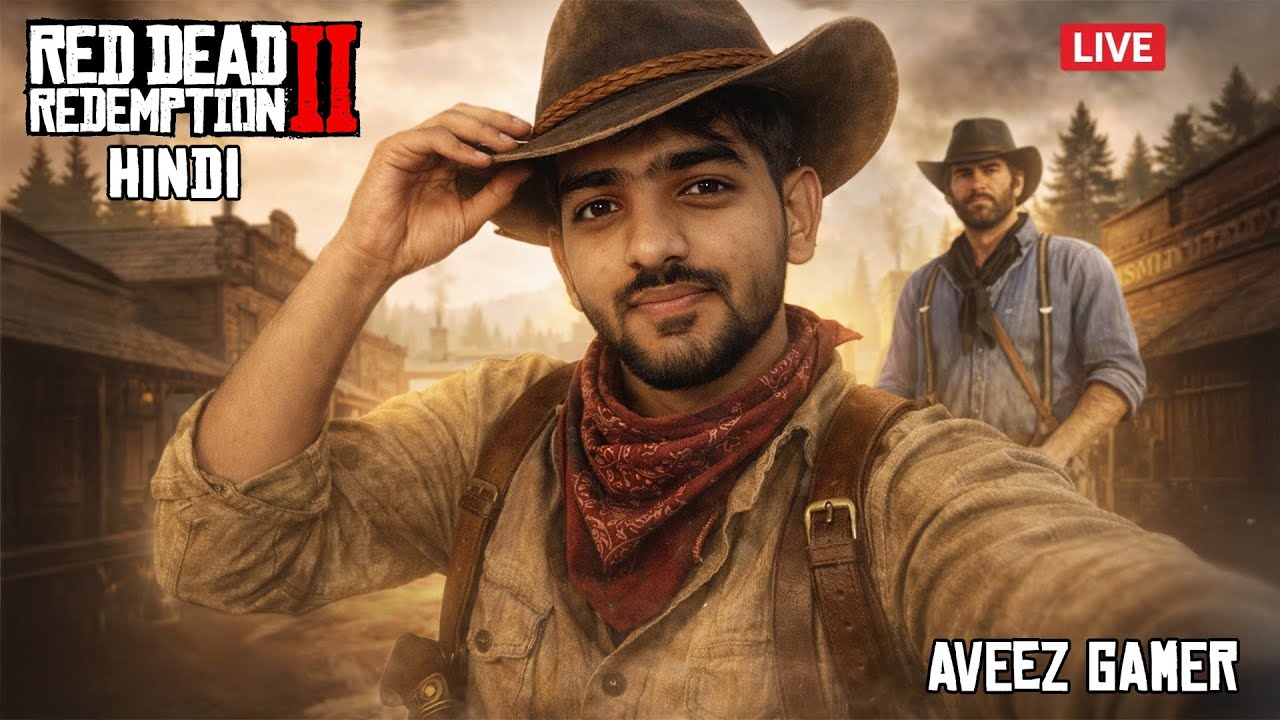 RDR2 LIVE 🔴 | Indian Gamer ka Wild West Safar | Hindi Commentary Aveez Gamer