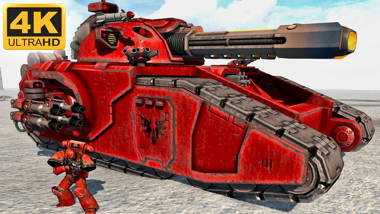 BLOOD ANGELS vs BLACK LEGION - Warhammer 40k Cinematic Battle (4K)