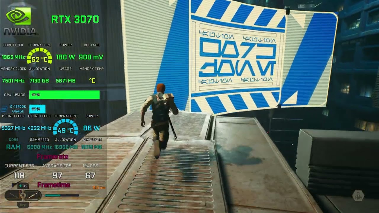 Star Wars Jedi Broken | RTX 3070 | Performance Review