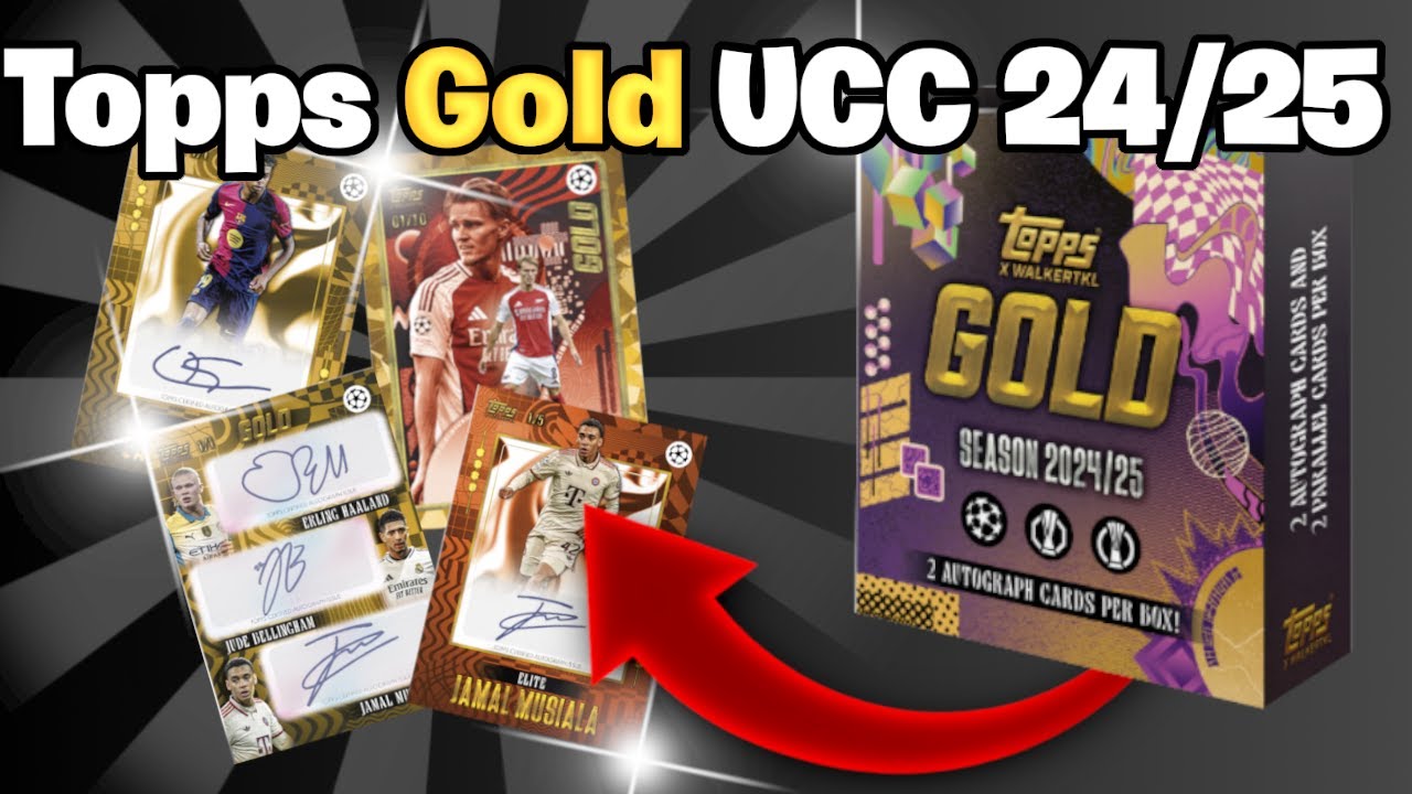 Topps Gold UCC 24/25 Hobby Box Opening 🔥🔥🔥