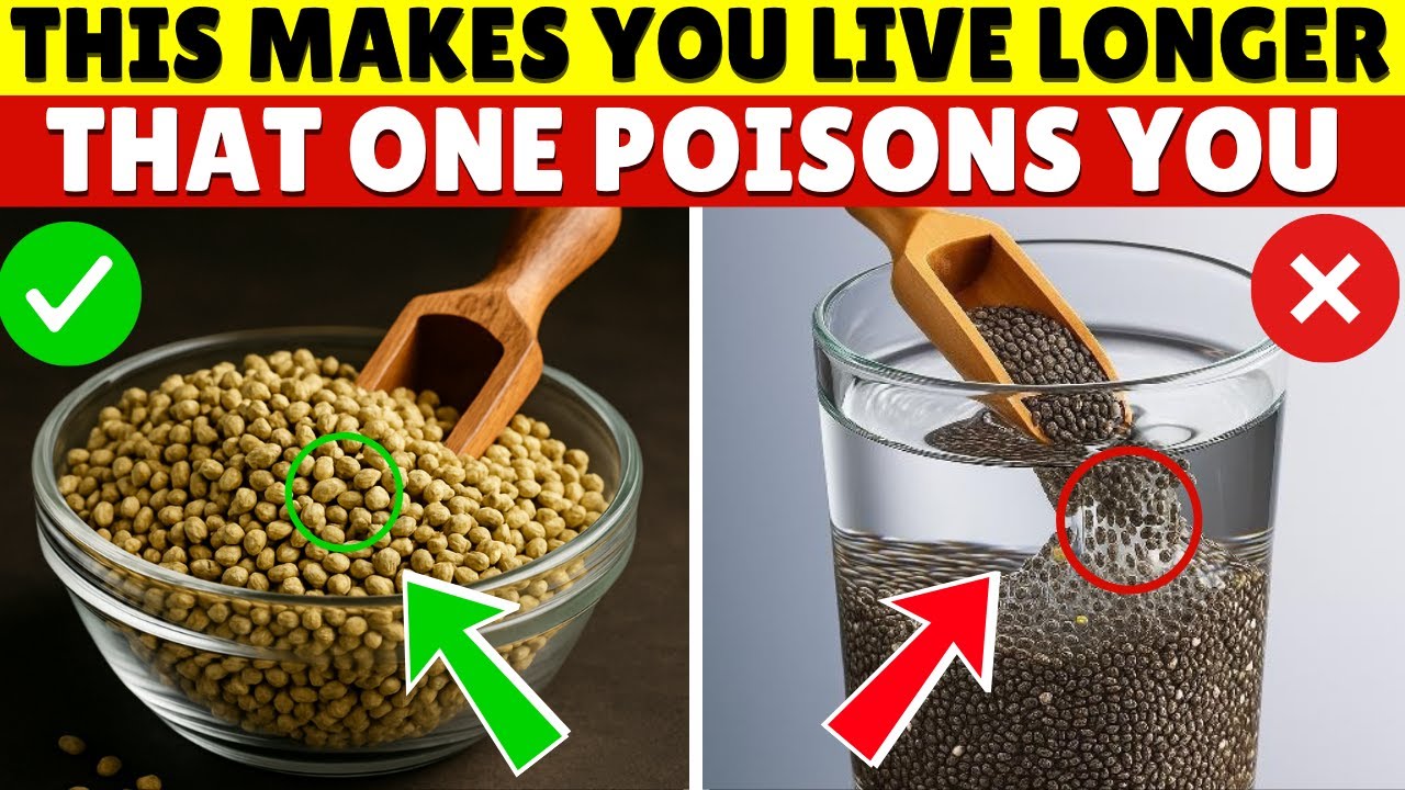 Over 60? 4 Health-Risk Seeds You Should NEVER Touch and 4 That MUST Save You