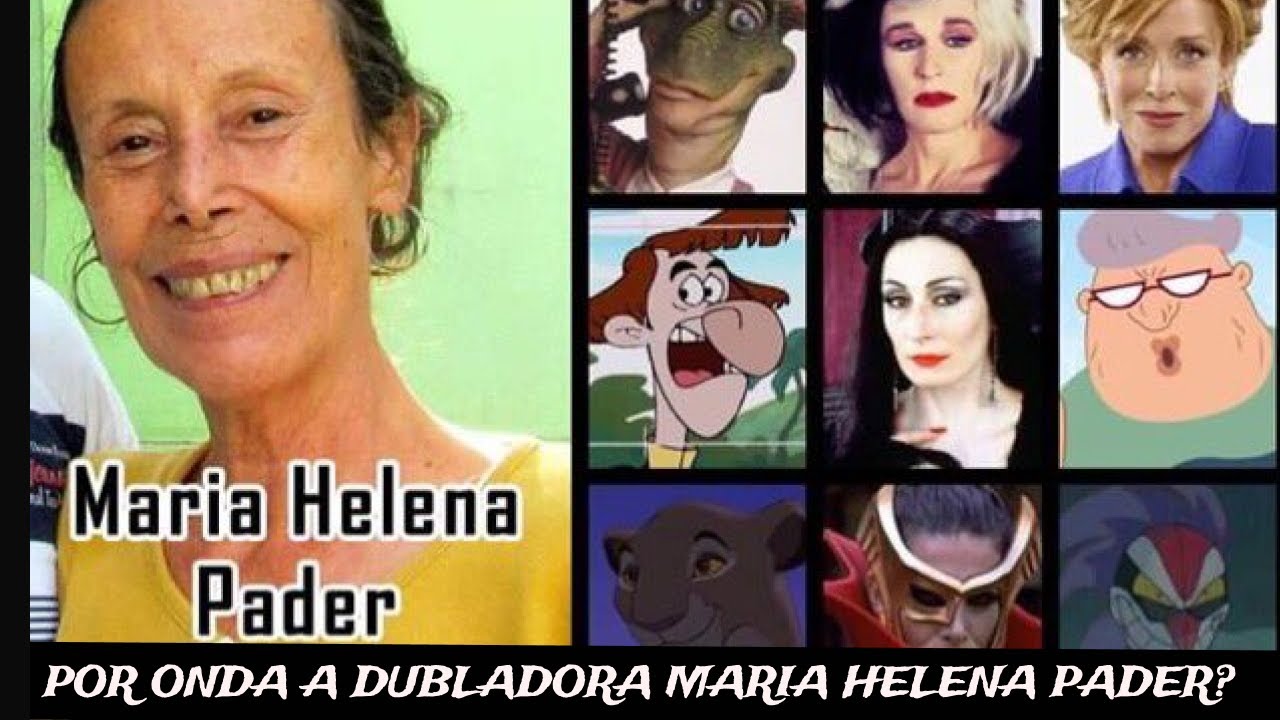O QUE ACONTECEU COM MARIA HELENA PADER, DUBLADORA DA CRUELLA DE VIL EM 101 DALMATAS??