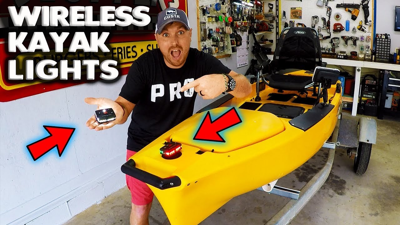 NEW Wireless Kayak Lights !? | Kayak LED lights | 2020