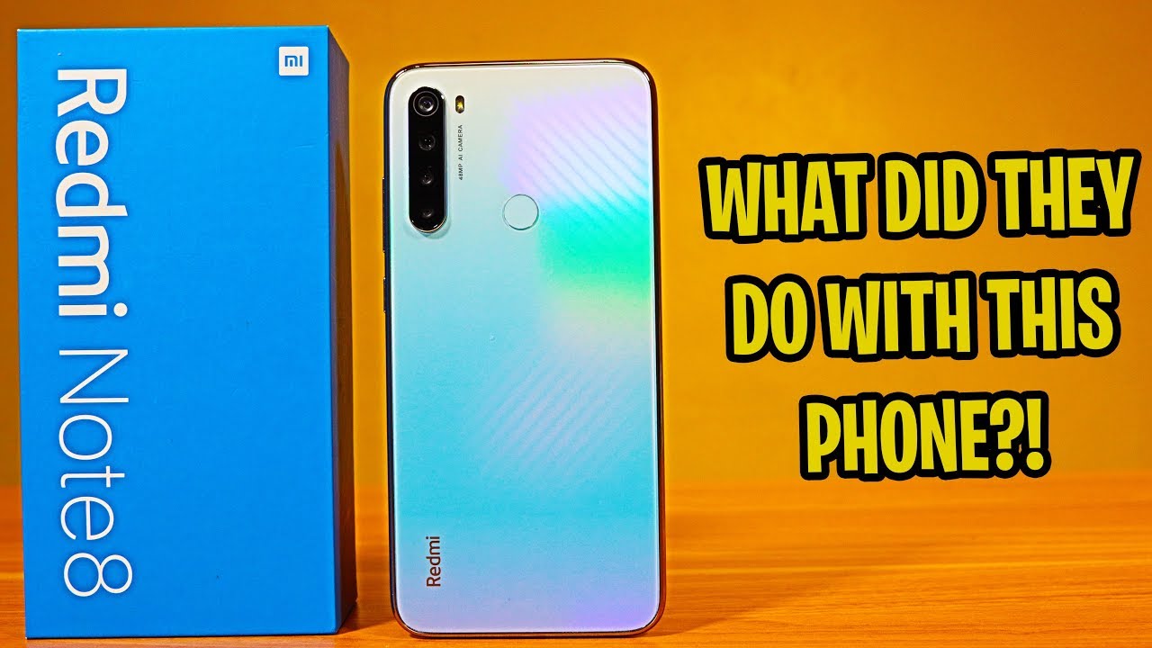 Redmi Note 8 - WHAT DID THEY DO!