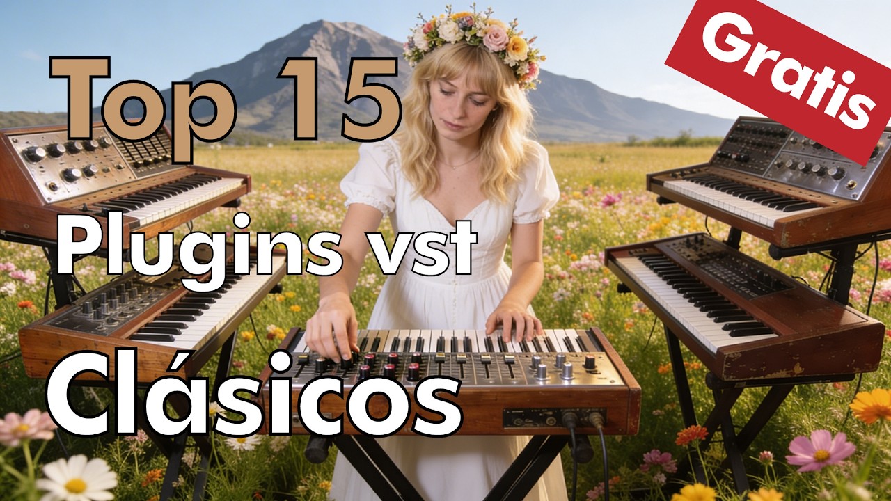 Los mejores 15 plugins de sintetizadores clásicos