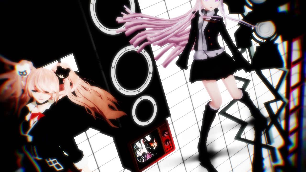[MMD Enoshima Junko and Kirigiri Kyouko] - HYBRID