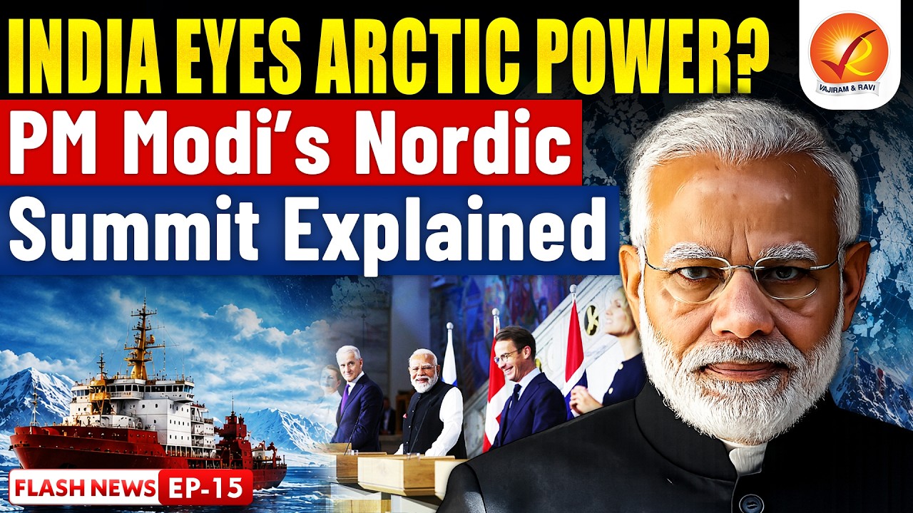 3rd India-Nordic Summit 2026 | Modi Meets 5 PMs in Oslo | Arctic & $100 Billion Deal Explained