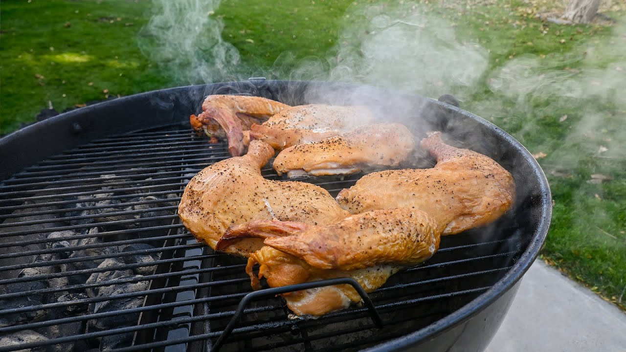 Руководство для начинающих по копчению индейки в котле Weber