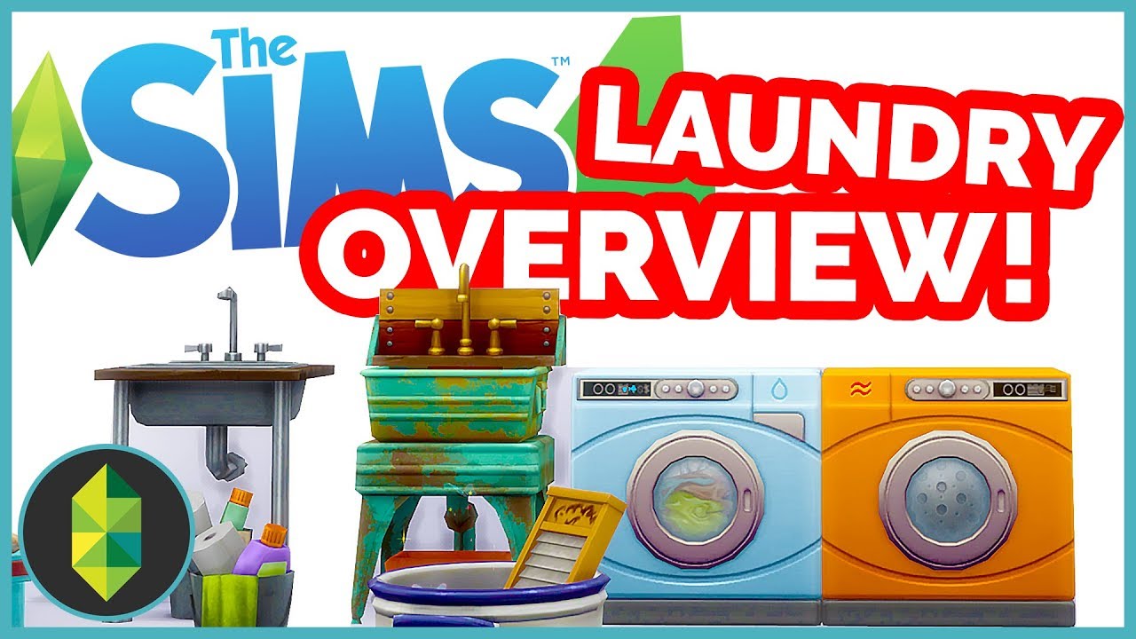 Laundry Day Stuff Overview | The Sims 4
