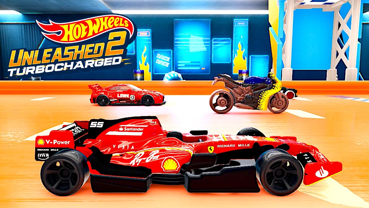 Hot Wheels Unleashed 2 – F1 Racer - Ferrari – Online Multiplayer Ep 158