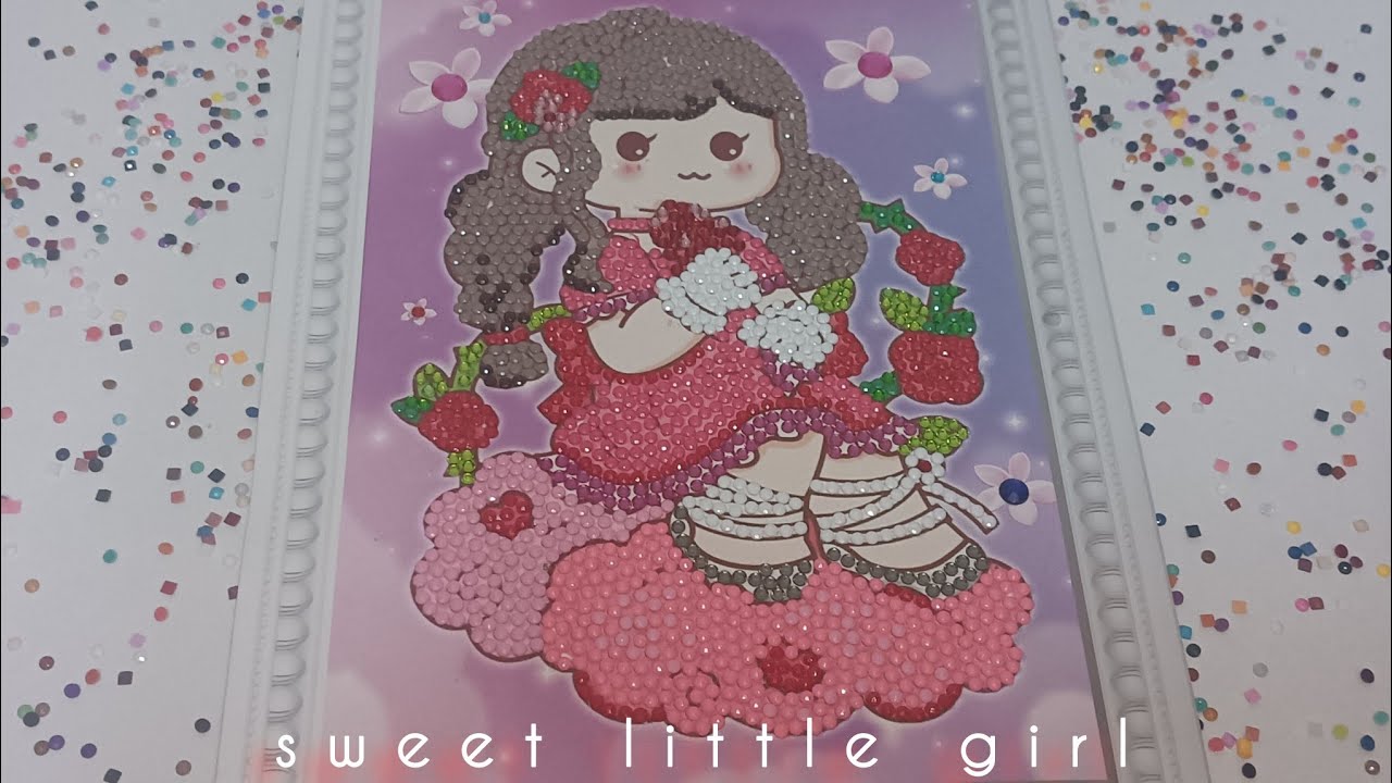 Diamond Painting #76, sweet little girl 💗