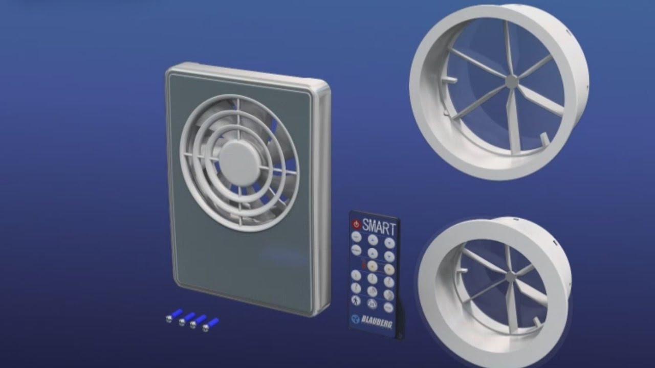Blauberg Smart fan: complete mounting, connection and setup review