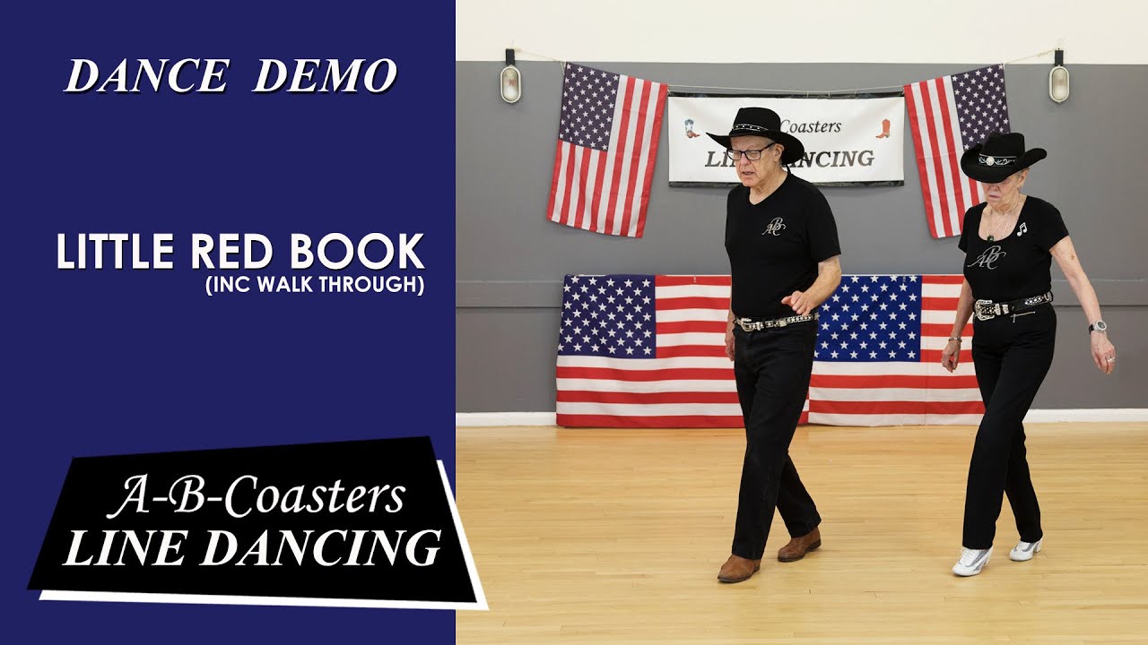 LITTLE RED BOOK - Line Dance Demo & Walk Through