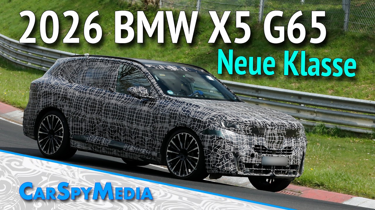 2026 BMW X5 Neue Klasse G65 ICE Prototype Caught Testing At The N&uuml;rburgring With More Details