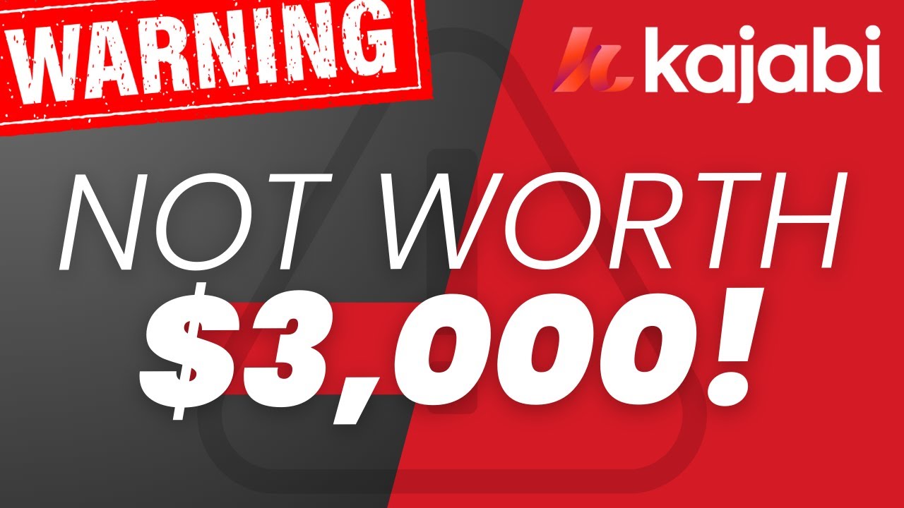 HONEST Kajabi Review. From a User. Not an Affiliate.,