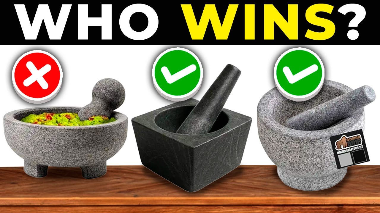 TOP 5 BEST MORTAR and PESTLE SETS 2026 | Best Value MORTAR and PESTLES on AMAZON