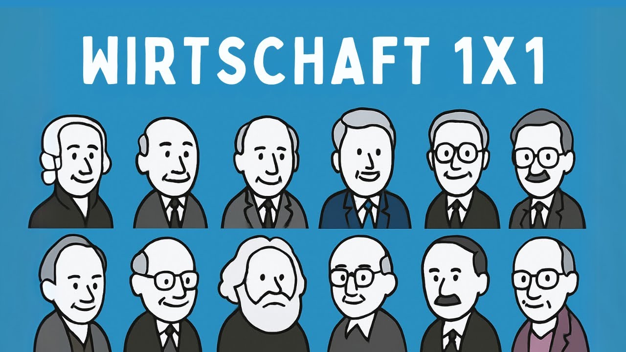 Alle Wirtschaftstheorien in 20 Minuten erkl&auml;rt (Solltest Du kennen)