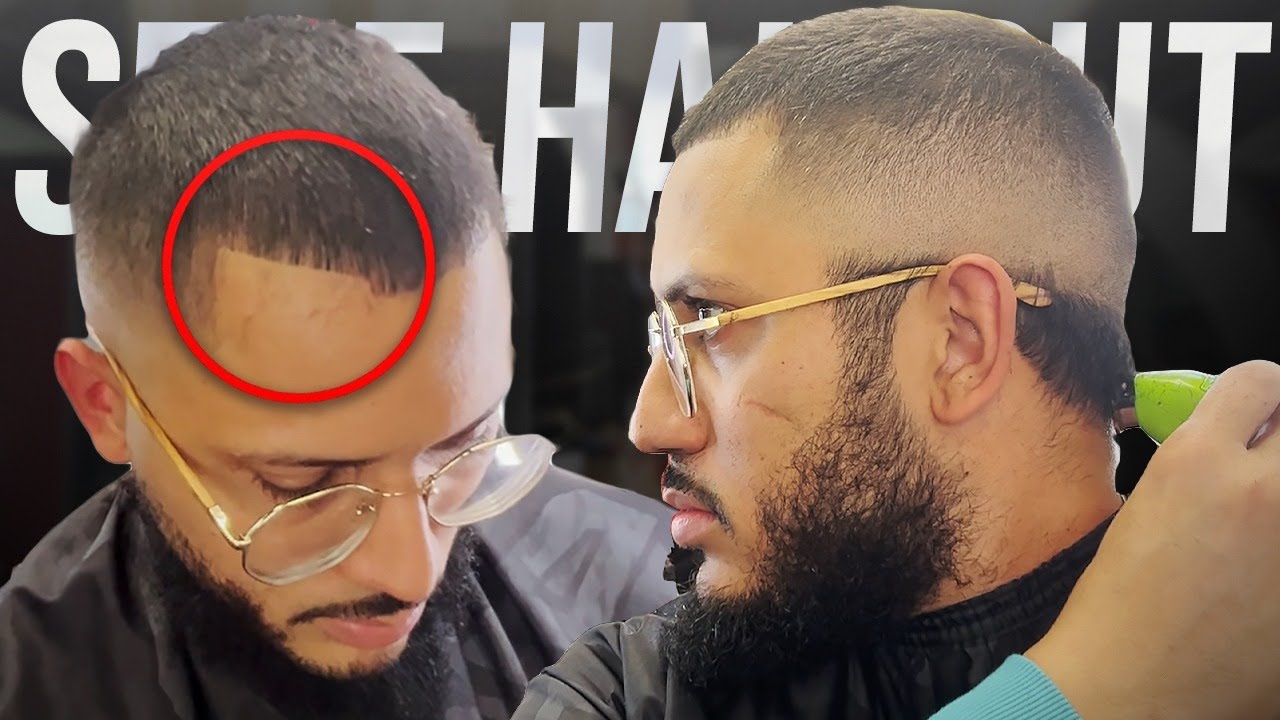 How to cut your own hair when you are receding | self cut 2022