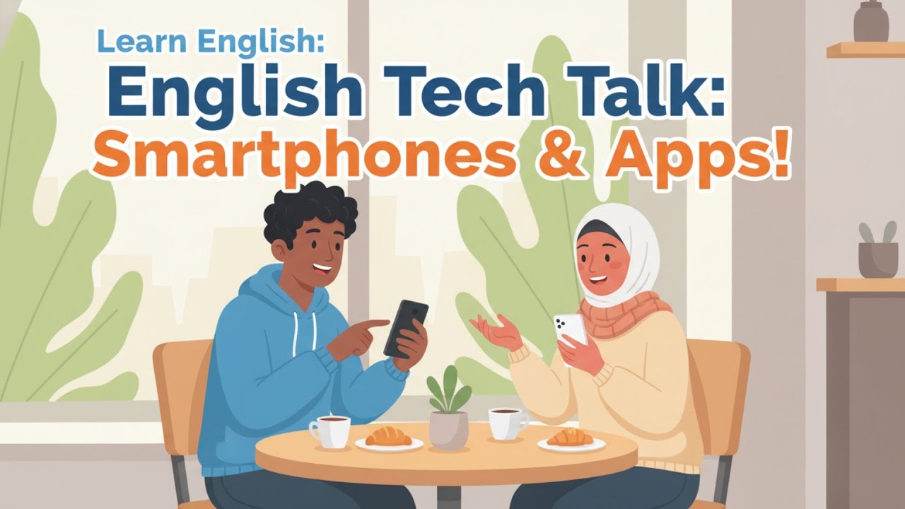 Boost Your English: Talking About Technology & Smartphones (A2-B1 English Learners Podcast)