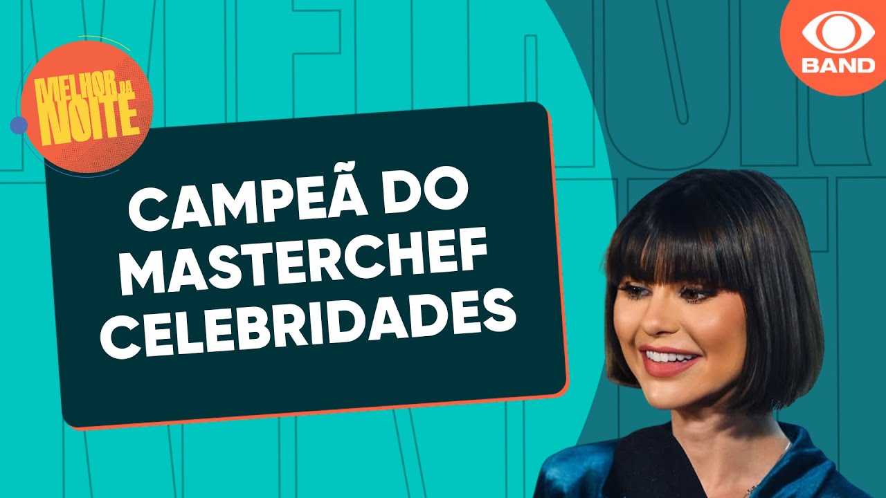 Julianne Trevisol é campeã do MasterChef Celebridades