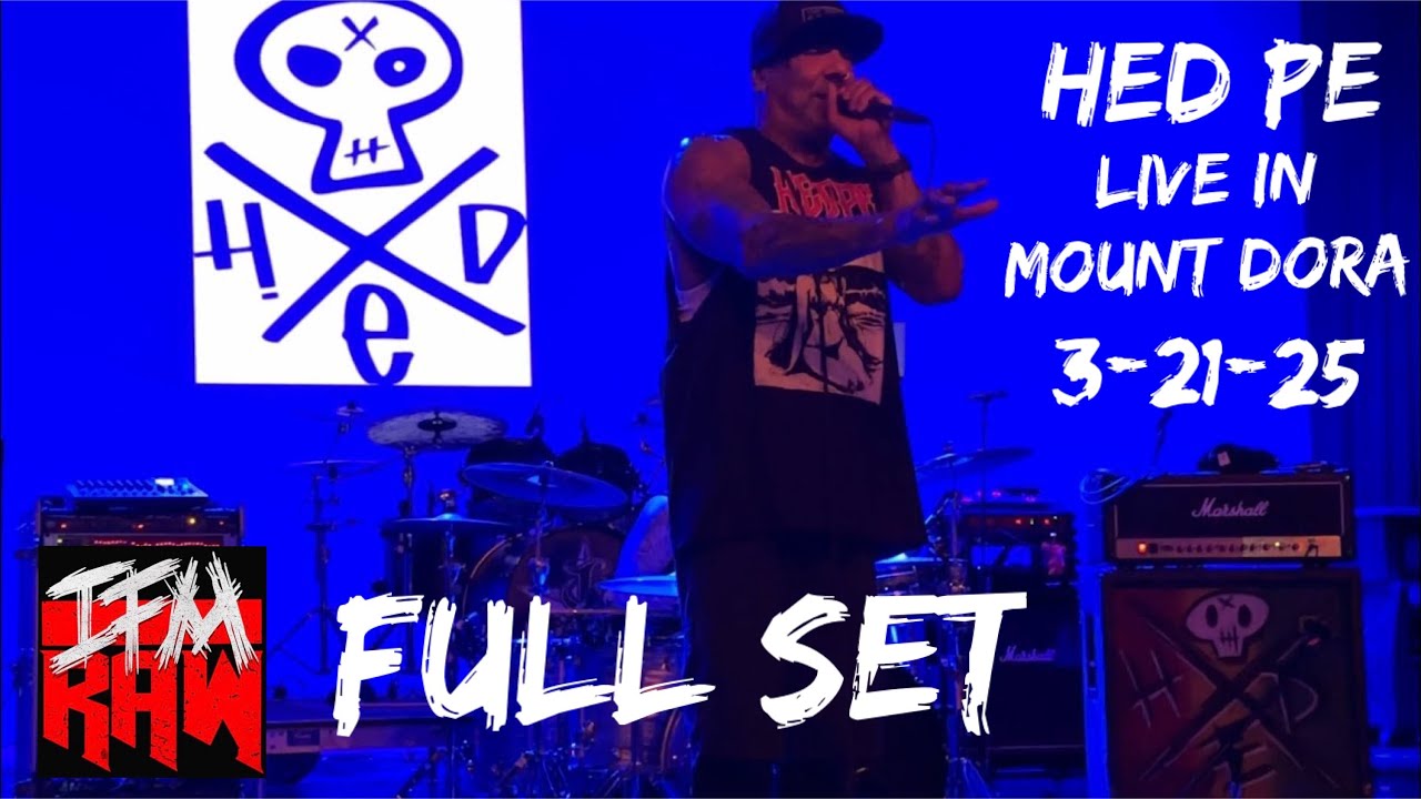 FULL SET: (hed) pe Live @ Music Hall in Mount Dora, FL 3-21-25 Nu Metal Revival Tour