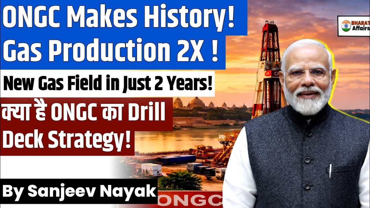 ONGC&rsquo;s $1 Billion Milestone: Daman Gas Project Goes Live! | Fastest Offshore Gas Project Ever!