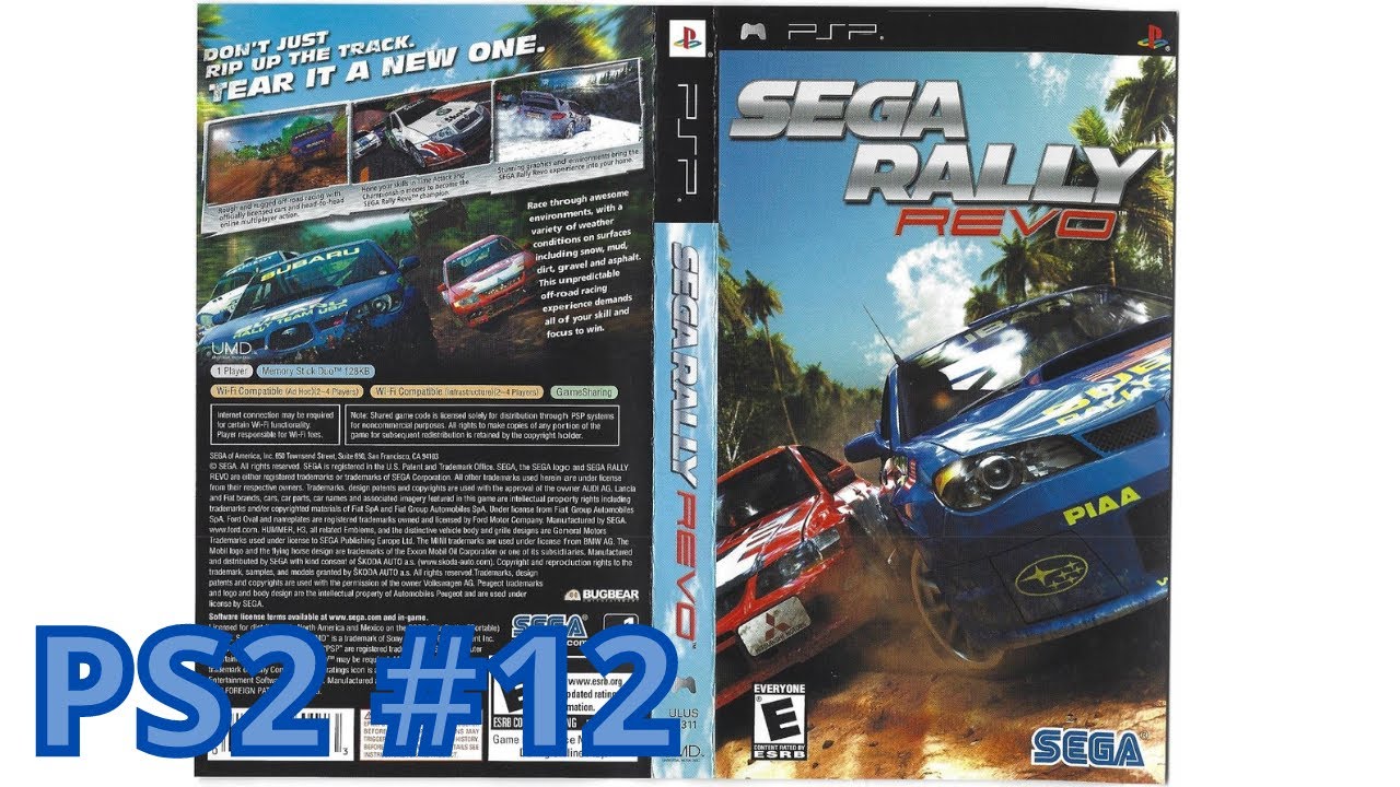 Sega Rally 2006 (PS2) - First 2 Arcade Series' - HD Gameplay (PCSX2)