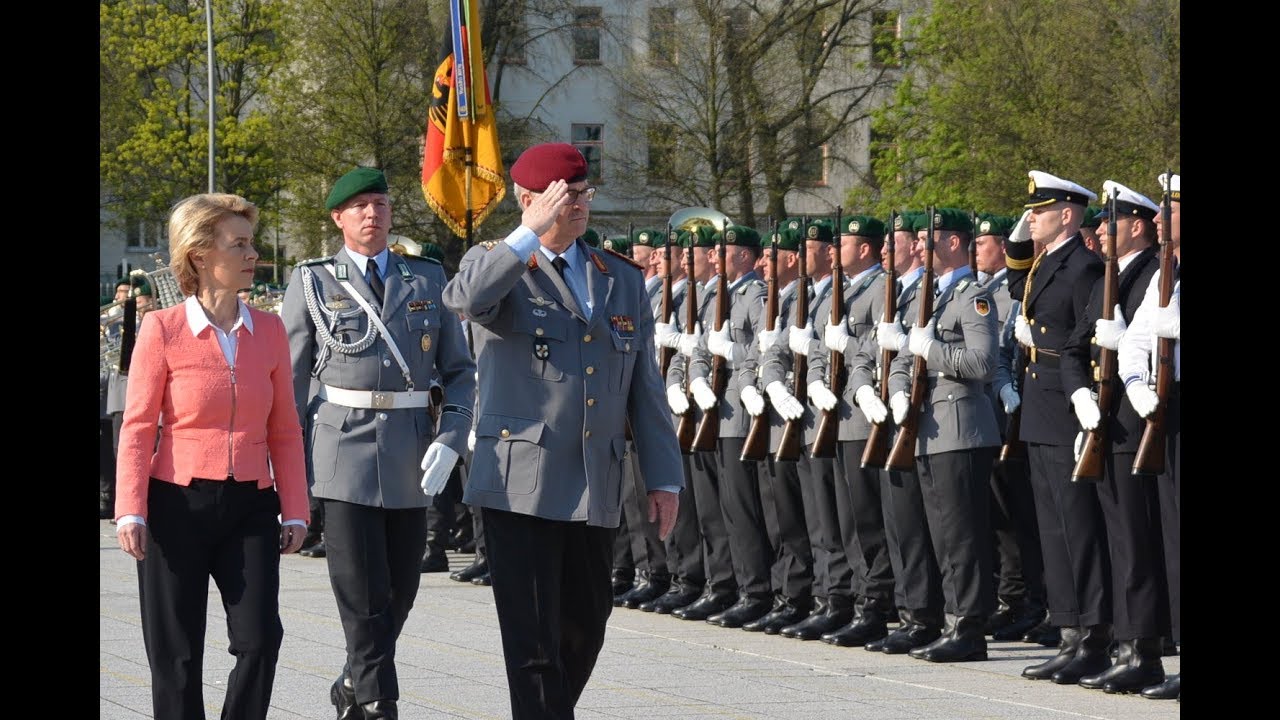 Militärische Ehren - Generalinspekteur Zorn - Ehrenbataillon