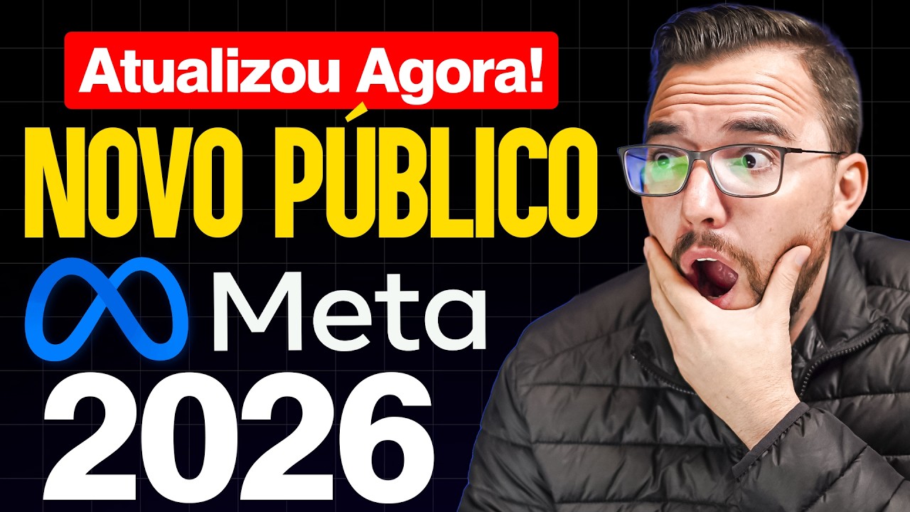 Isso muda tudo no Meta Ads 2026! Nova Segmenta&ccedil;&atilde;o de Campanha