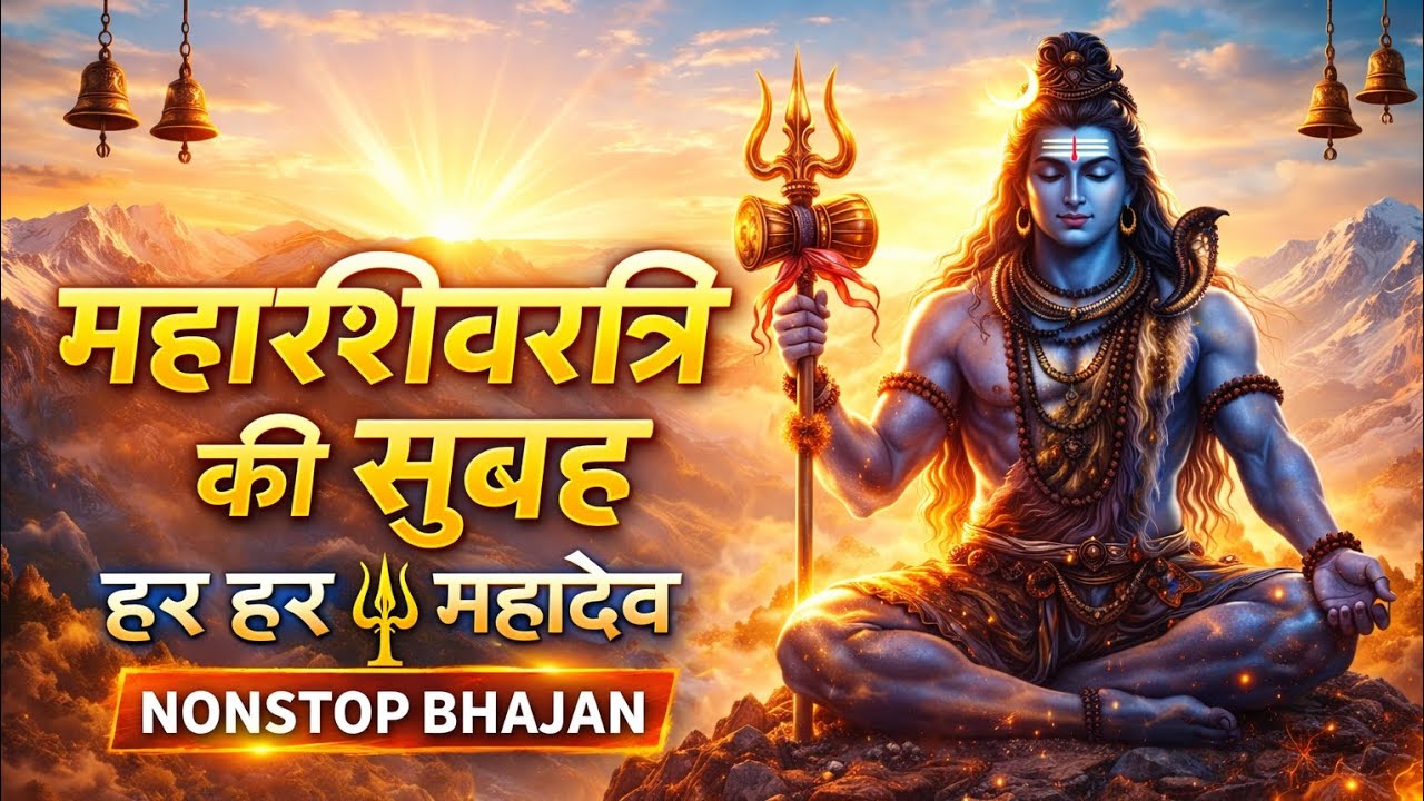 महाशिवरात्रि की सुबह NONSTOP BHAJAN (हर हर महादेव) #trending #mahakal #song #nonstop 